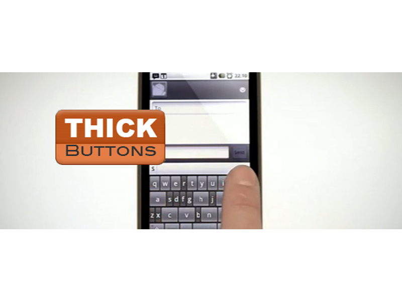 ThickButtons Keyboard 