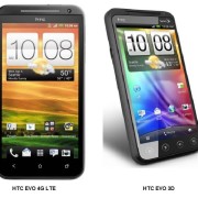 HTC Evo 4G LTE vs HTC Evo 3D