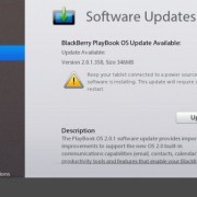 BlackBerry PlayBook 2.0.1.358