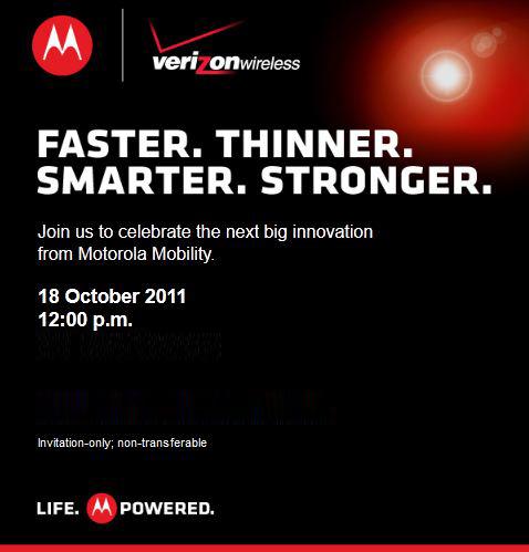 Motorola and Verizon Press Event Motorola and Verizon Press Event