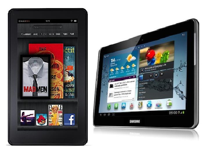 Galaxy Tab 2 (10.1) Vs Amazon Kindle Fire