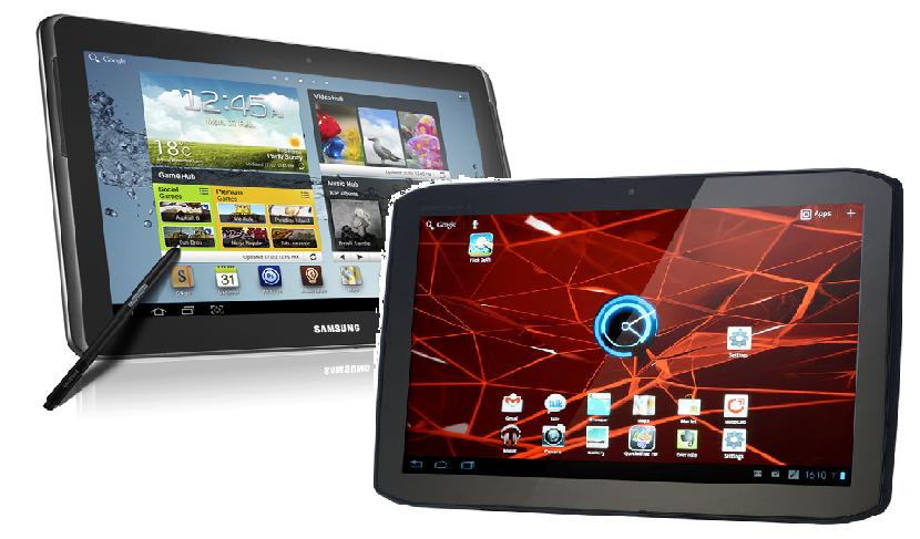 Galaxy Note 10.1 Vs Xoom 2