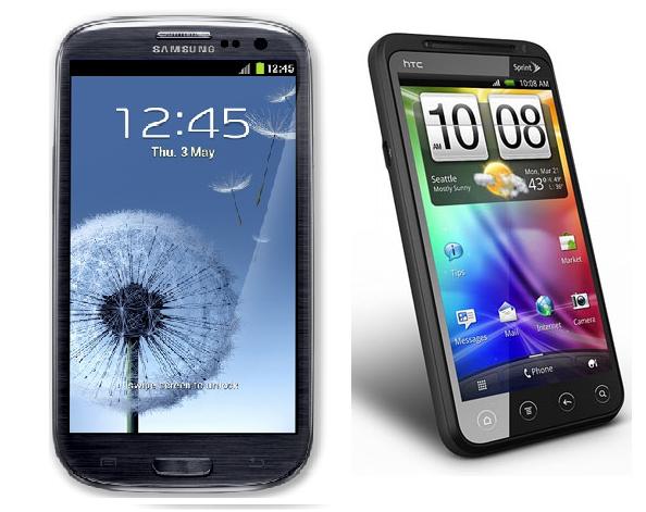 Galaxy S III vs HTC EVO 3D