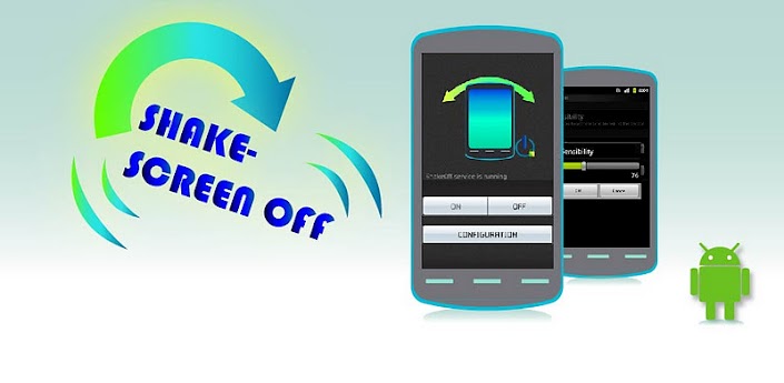 Shake Screen Off app