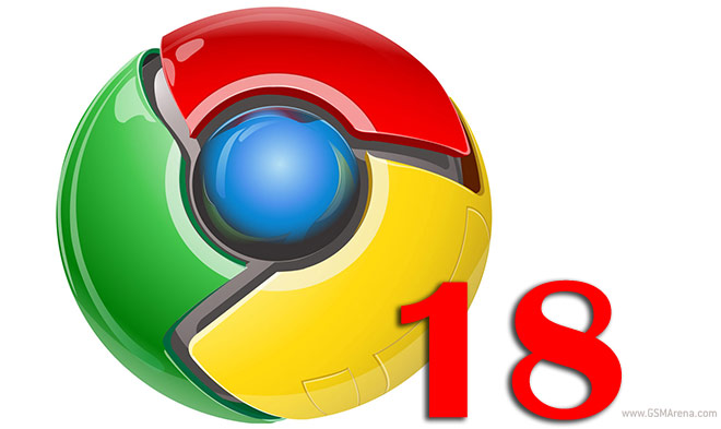 Google Chrome 18