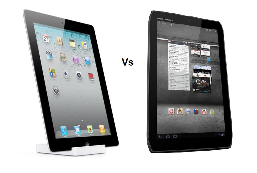 iPad 2 vs Droid Xyboard