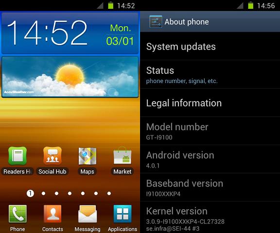 Galaxy S2 ICS